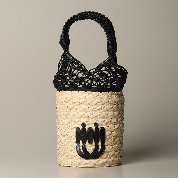 ★21SS&関税込★【ミュウミュウ】クラッチバッグコピー付き バケットバッグ